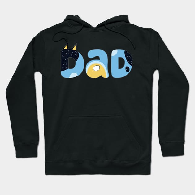 i love dad  2 Hoodie by Iluminater